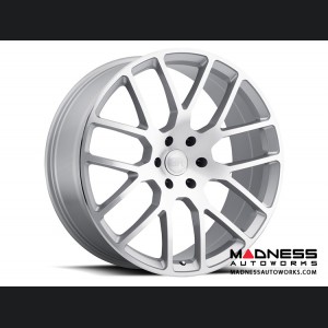 Jeep Custom Wheels (1) - Black Rhino - 22 x 9.5" - Kunene - Silver w/ Mirror Cut Face